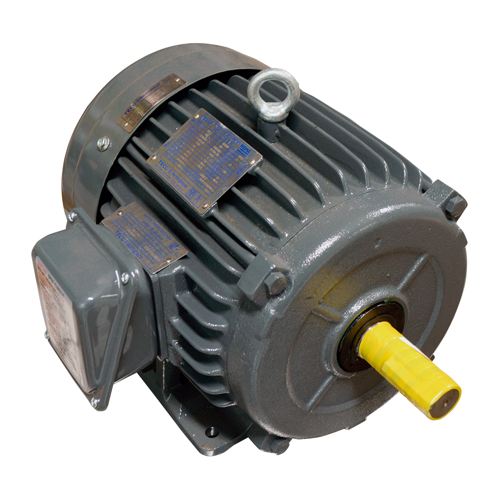 Moteur électrique triphasé 4 HP - 3 kW 2800 tr/min MEC 90 Form B3